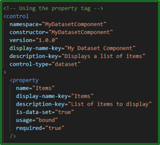 2 - Building your component - dataset 2.png